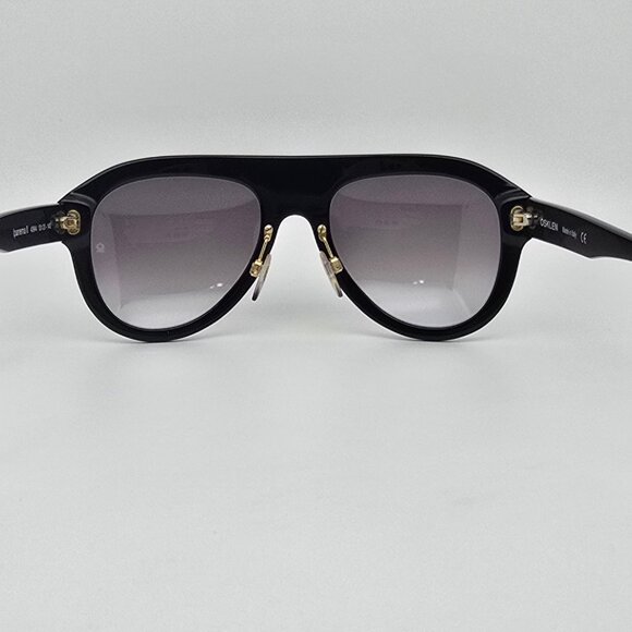 Osklen Ipanema II 43844 Black Frame Grey Gradient Lens Aviator Sunglasses Italy main image 8